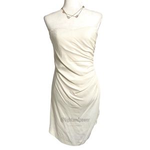 NWT Rebecca Taylor Cream Dress 6